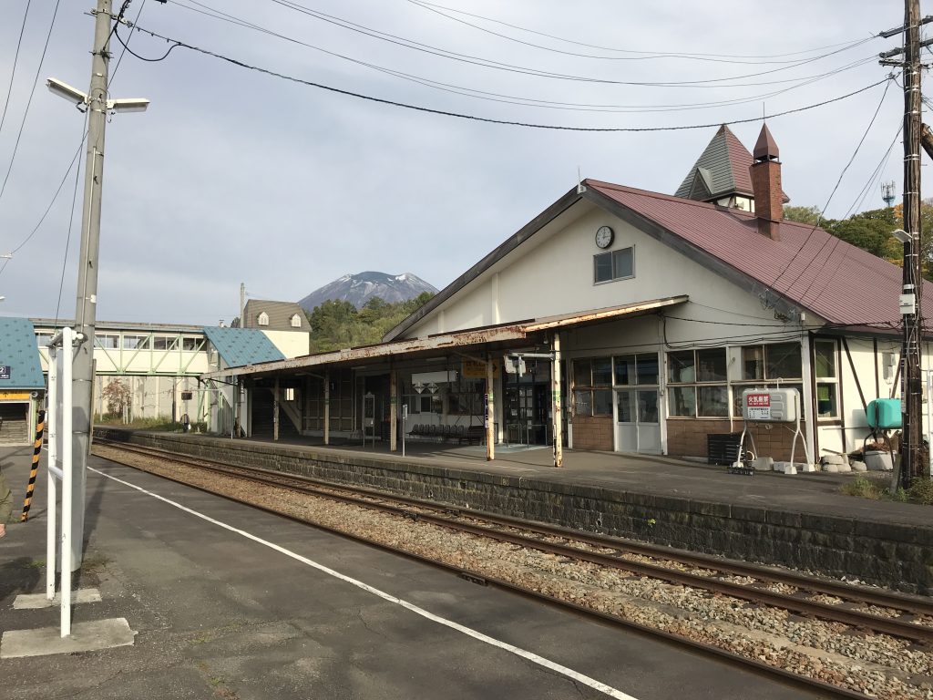 ニセコ駅舎